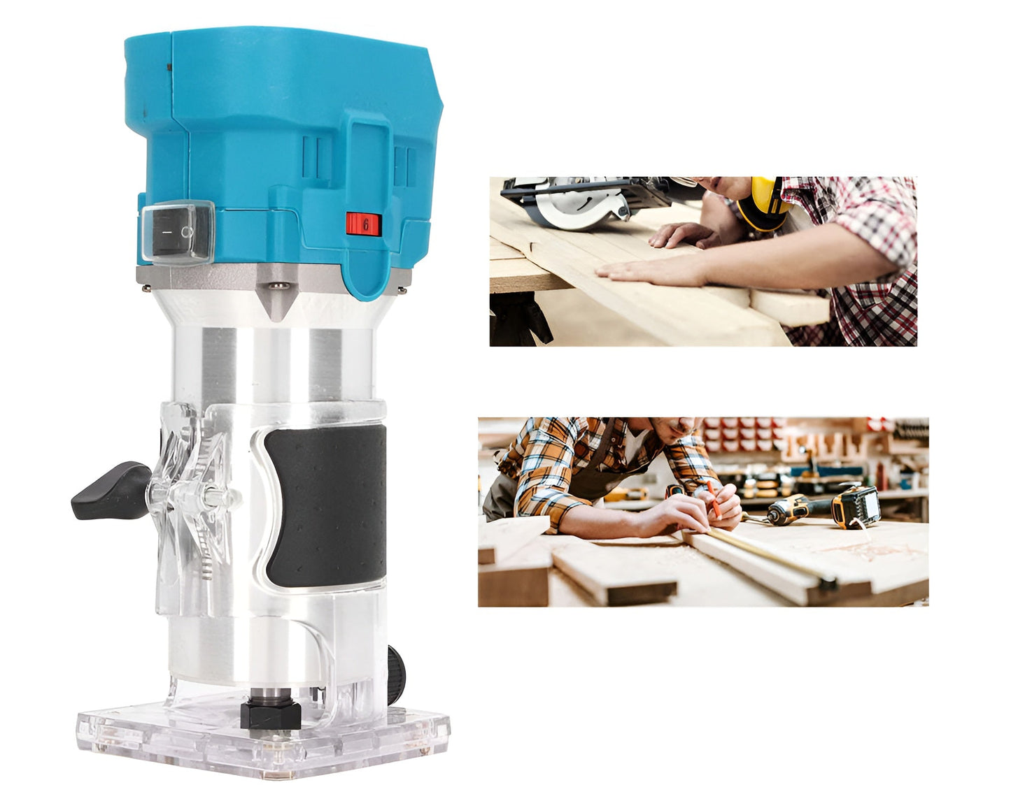 Cordless Wood Router Tool 880W for Makita 18V Battery