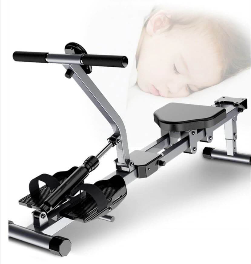 Foldable Rowing Machine Fitness Gym - The Shopsite