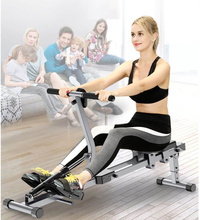 Foldable Rowing Machine Fitness Gym - The Shopsite