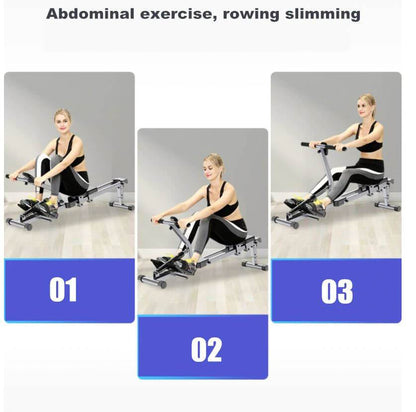 Foldable Rowing Machine Fitness Gym - The Shopsite