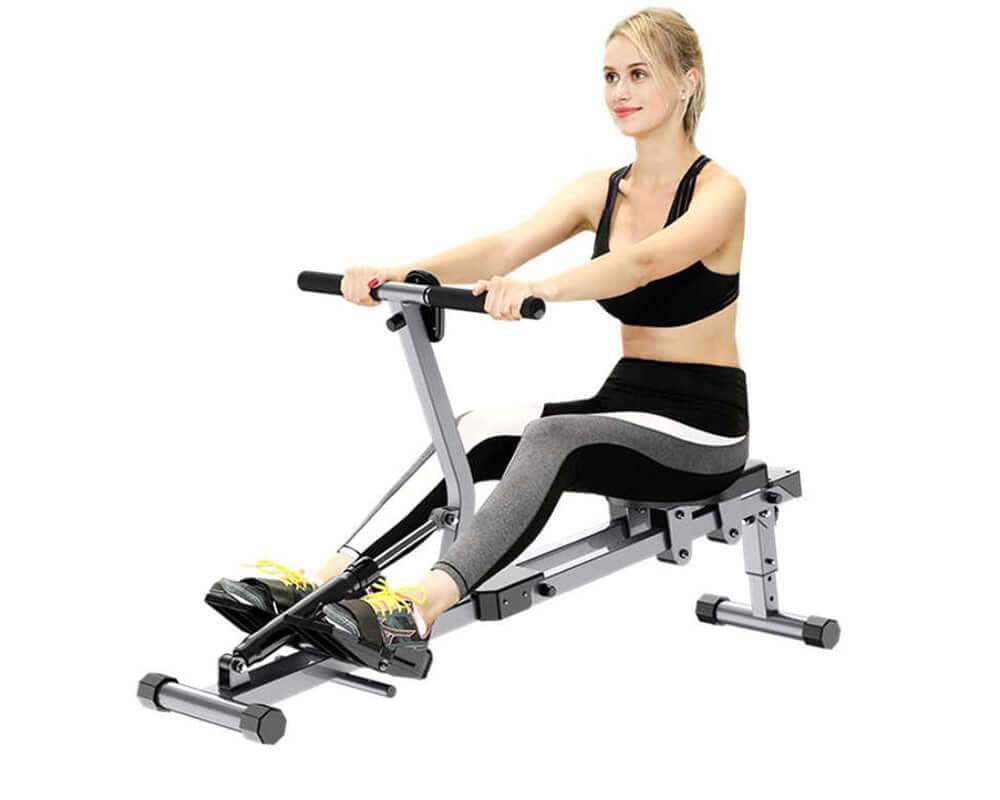 Foldable Rowing Machine Fitness Gym - The Shopsite