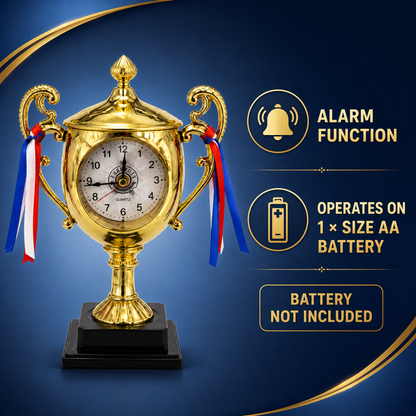 23cm Trophy Cup Alarm Clock – RP012