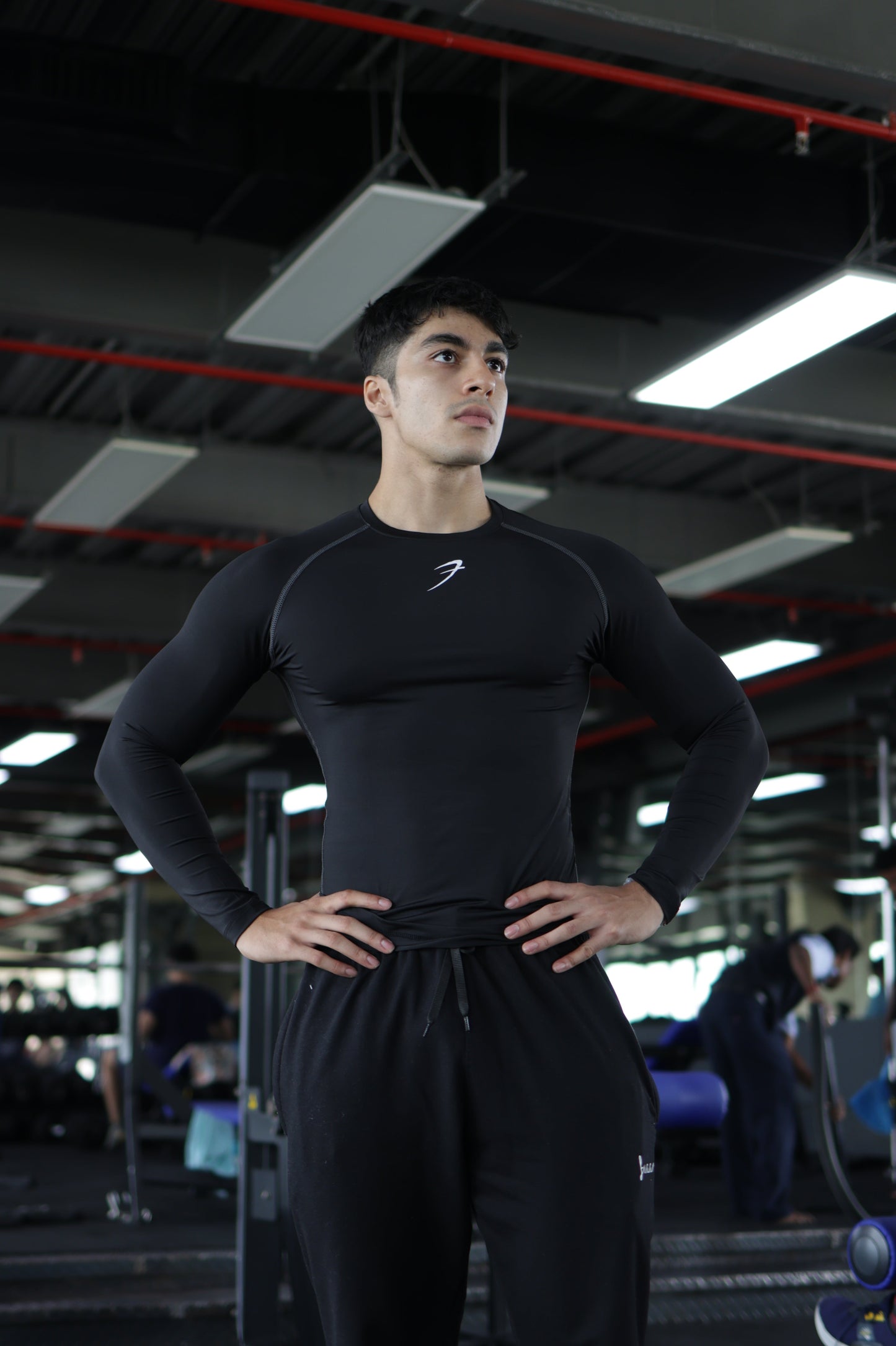 Compression Fullsleeves T-shirt Black