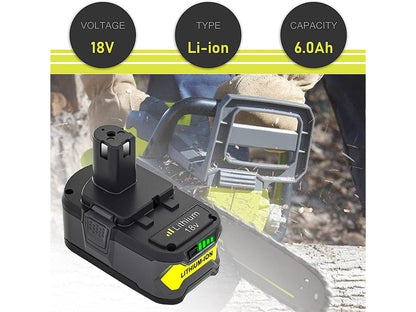 Ryobi Replacement Battery for Ryobi  P104 P105 P107 P108