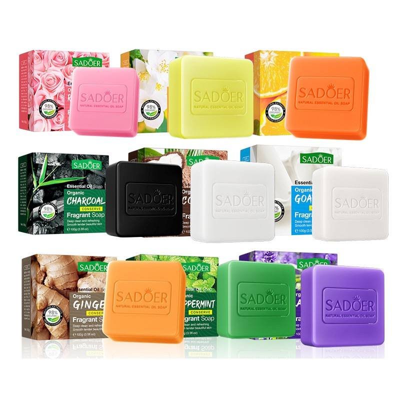 SADOER Essential Oil Soap Collection – 100g
