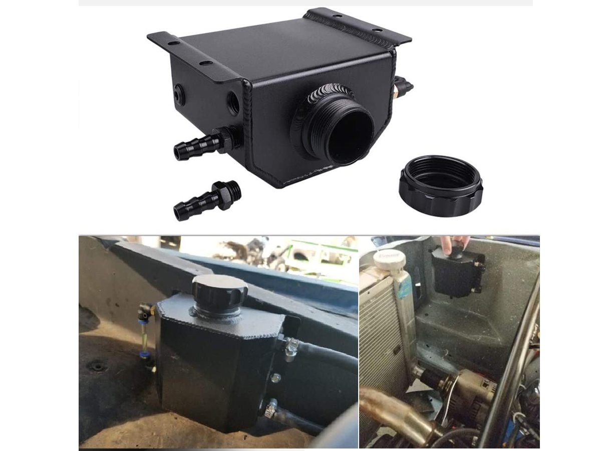 Universal Radiator Coolant Overflow Tank Kit