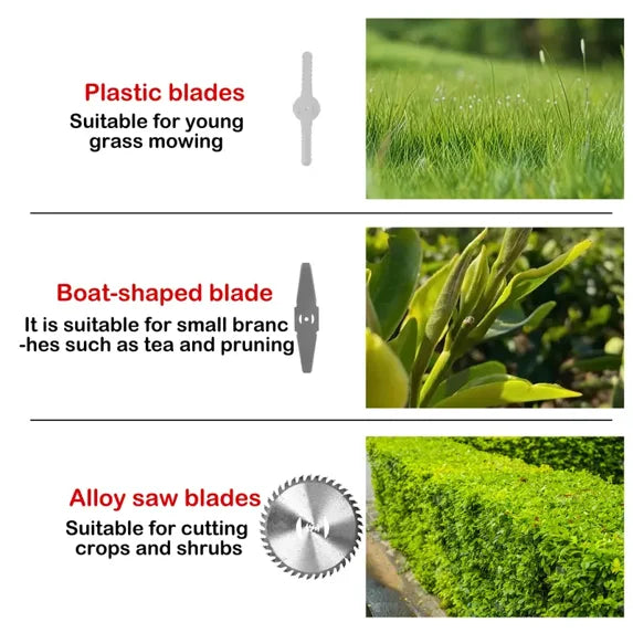 Electric Cordless Lawnmower Electric Rotary Lawn Mower, Close Edge Cutting, Rear Roller, Manual Height Adjust