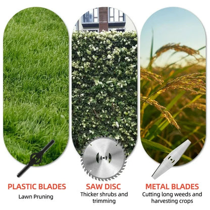 Electric Cordless Lawnmower Electric Rotary Lawn Mower, Close Edge Cutting, Rear Roller, Manual Height Adjust