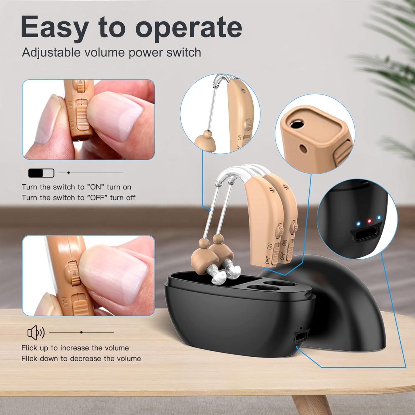 Rechargeable Hearing Aids