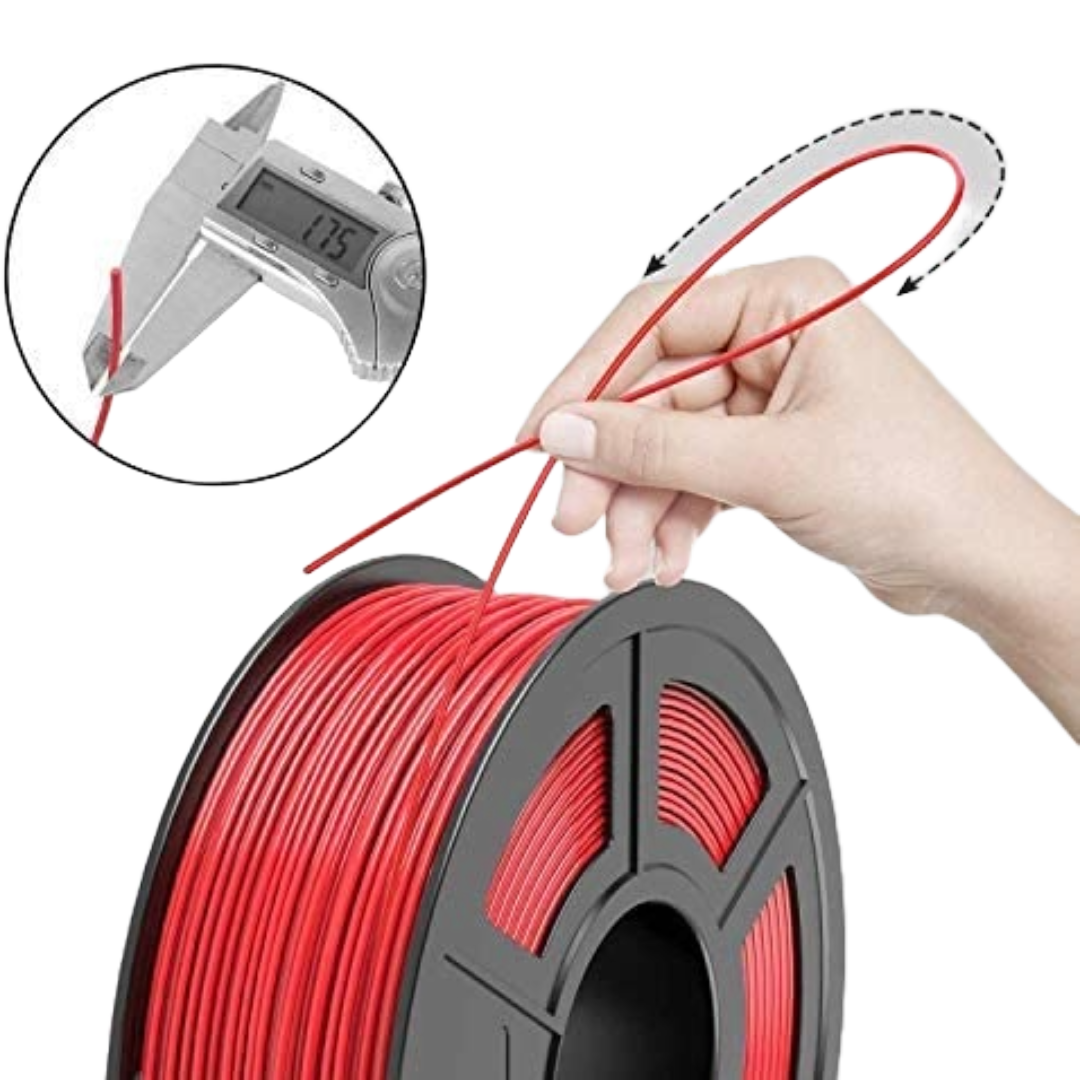 3D Printer Filament PETG Consumable (Red)