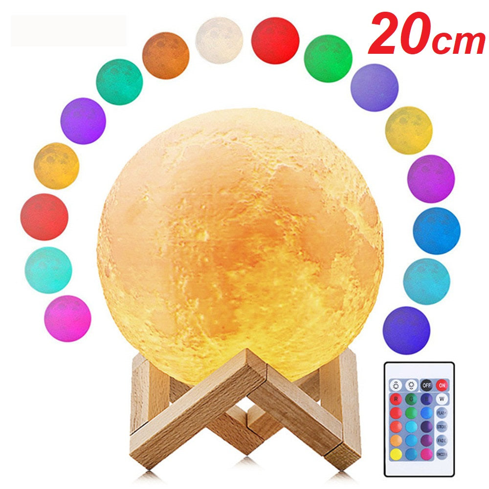Night Light Moon Lamp