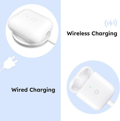 Replacement Wireless Charging Case for AirPods 1 & AirPods 2