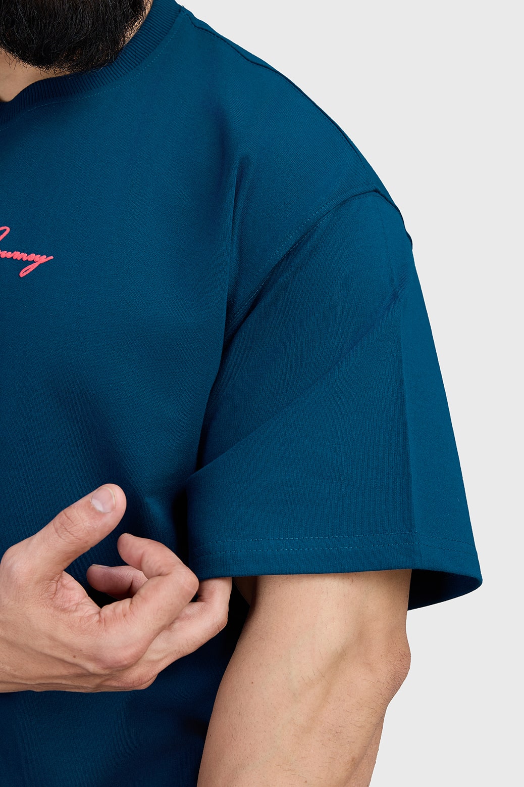 Respect The Journey Oversized T-shirt Teal