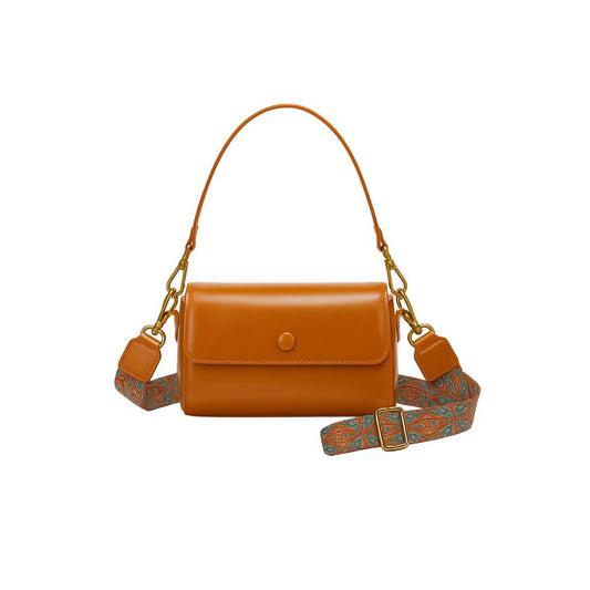 Retro Frame Sunset Yellow Mini Shoulder & Crossbody Bag