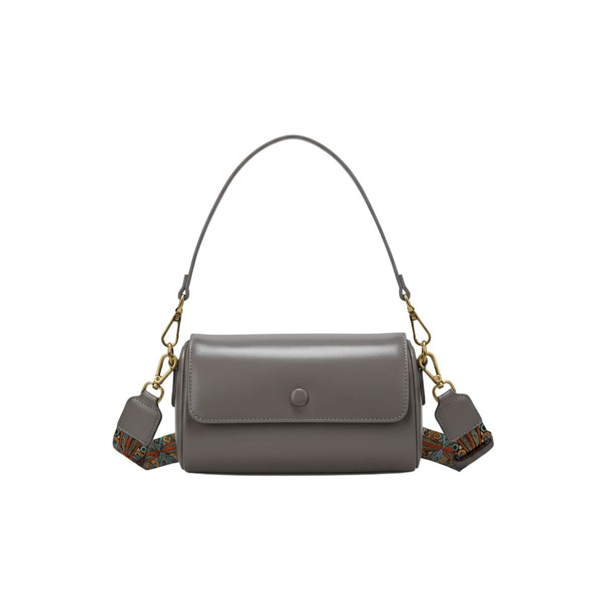 Retro Frame Burgundy Red Mini Shoulder & Crossbody Bag