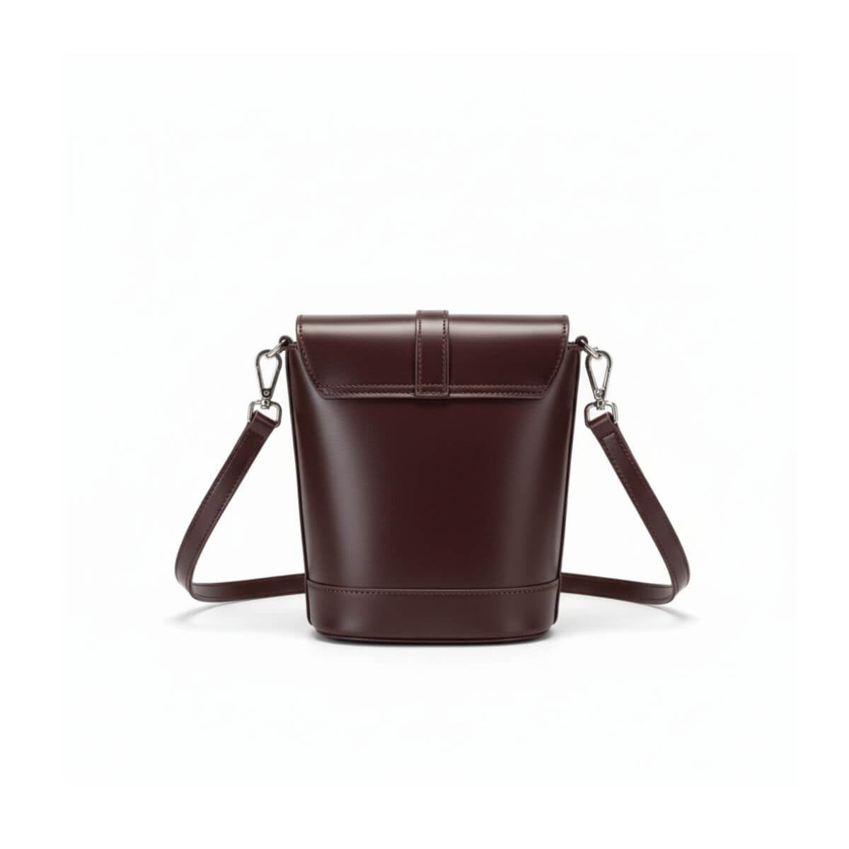 Retro Luxe Burgundy Red Mini Crossbody & Shoulder Bag