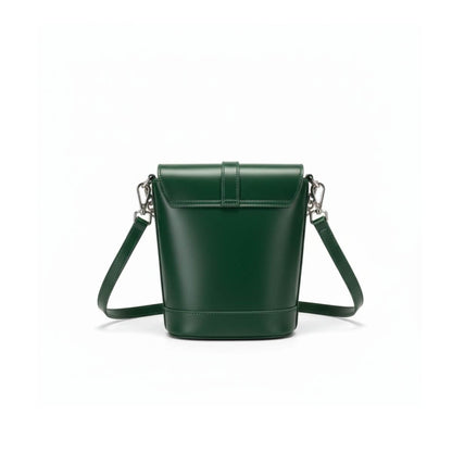 Retro Luxe Emerald Green Mini Crossbody & Shoulder Bag