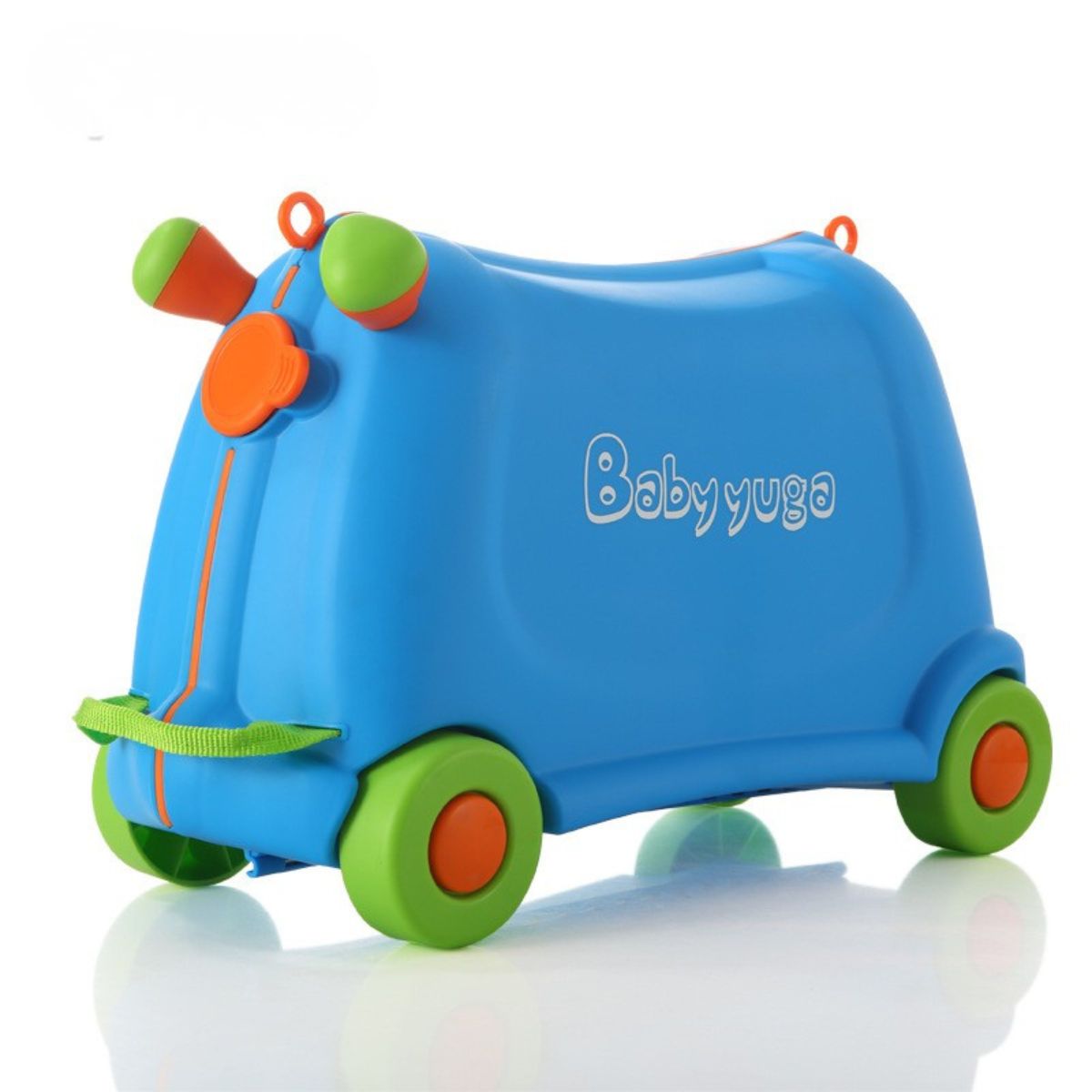 Kids Suitcase on Wheels – Toddler Ride on Luggage | RigeGo | Pink
