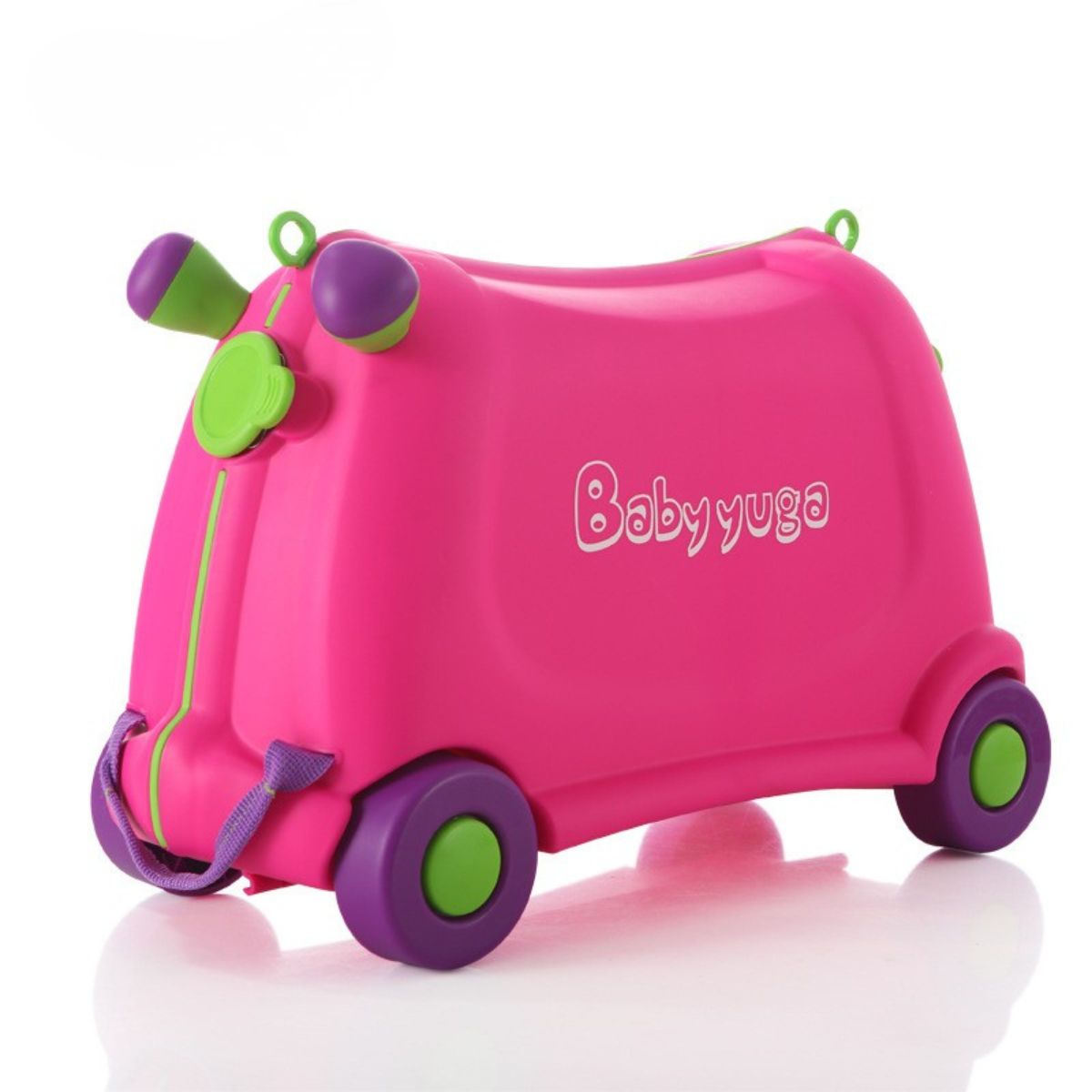 Kids Ride on Suitcase & Toddler Luggage on Wheels | RideGo | Blue
