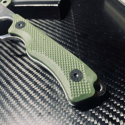 Multi-Purpose Outdoor Knife Fixed Blade Camping Hunting Survival Field With Kydex Sheath