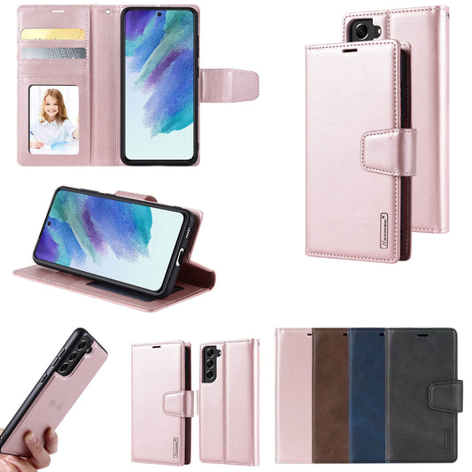 Hanman Miro Leather 2-in-1 Wallet Case with Magnetic Back Compatible with Samsung Galaxy S24 Plus 2024