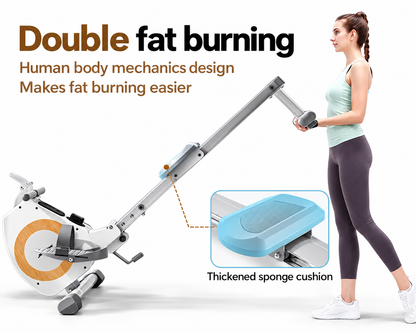 Foldable Mechanical Exercise Rowing Machine