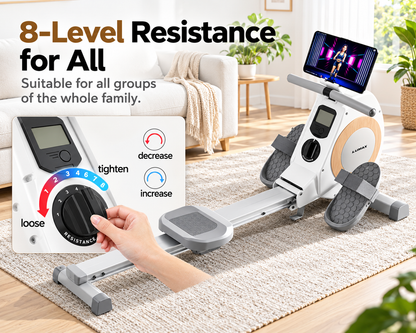 Foldable Mechanical Exercise Rowing Machine
