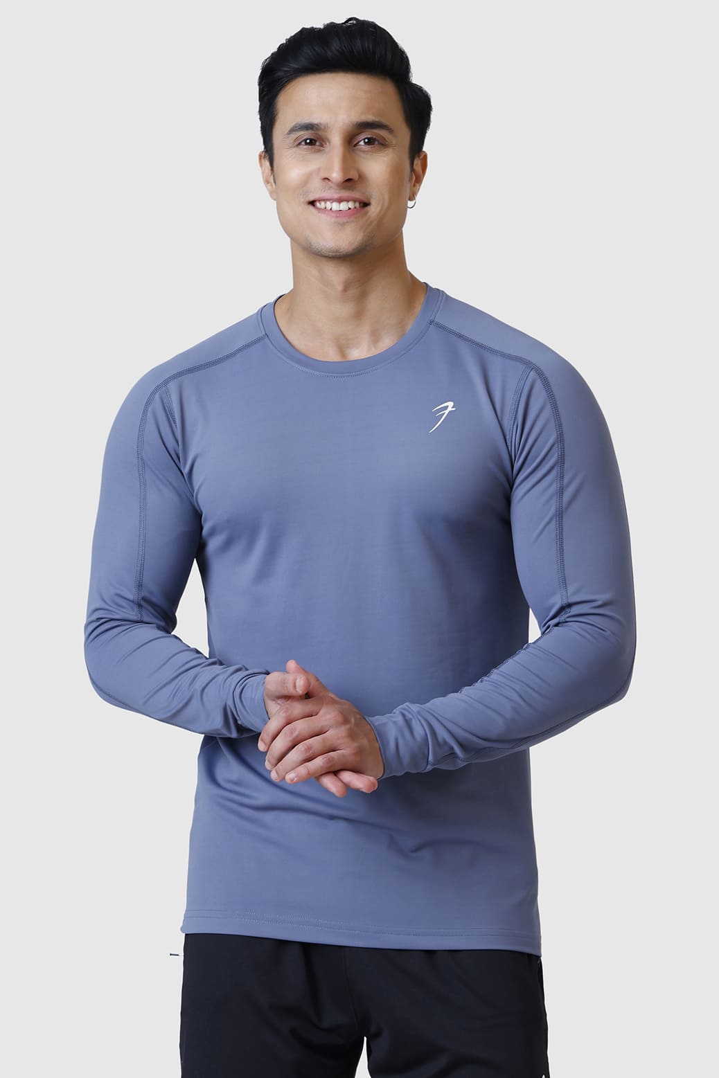 Rush Fullsleeves T-shirt Light Grey