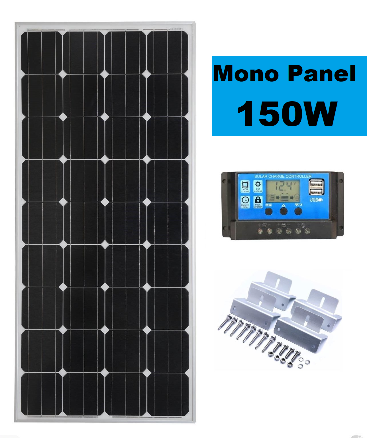 150W Solar Panel Kit