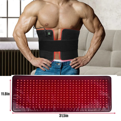 Red Infrared Light Therapy Belt – Wearable Therapy Wrap