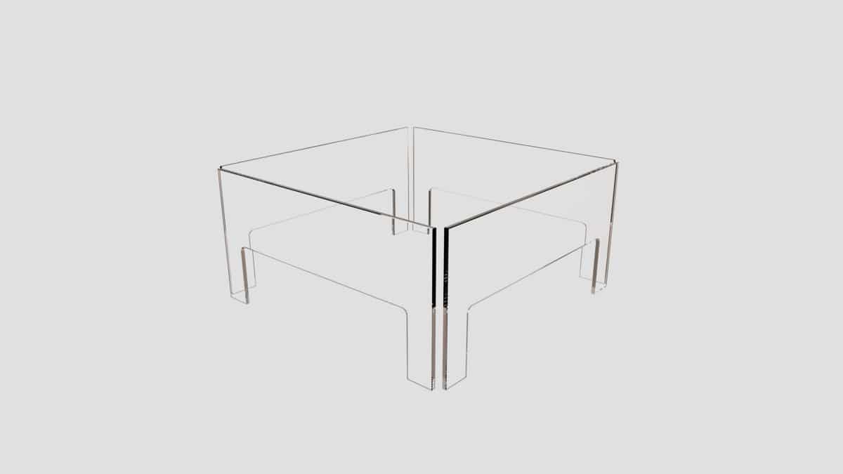 GLASS FIRE SCREENS