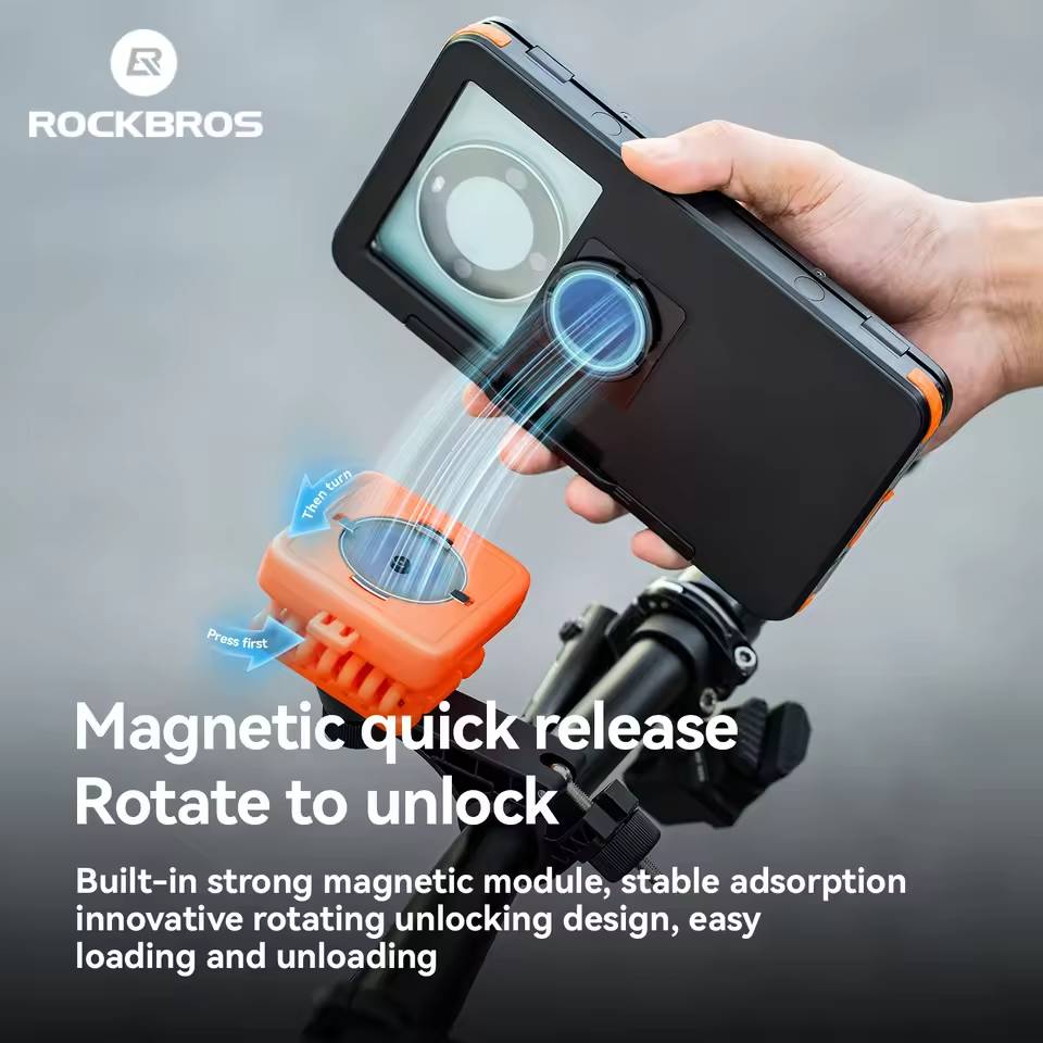 Phone Holder for Bike Handlebar Mount Waterproof