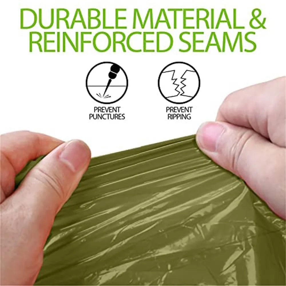 Emergency Thermal Blanket & Raincoat – Compact, Waterproof LCK7011