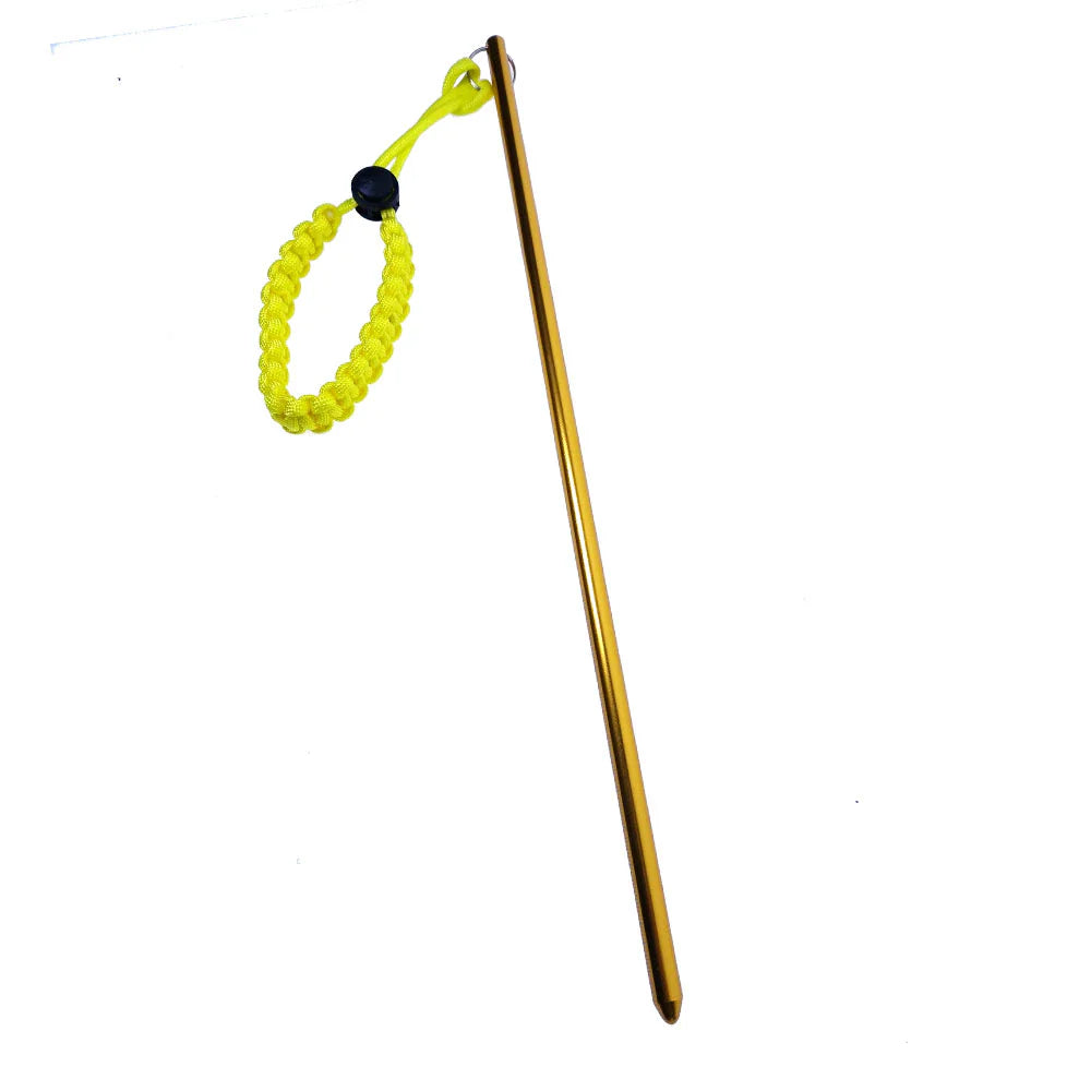 35cm Aluminium Dive Pointer Tank Banger – Reef Stick Lobster Tickle Stick with Clip