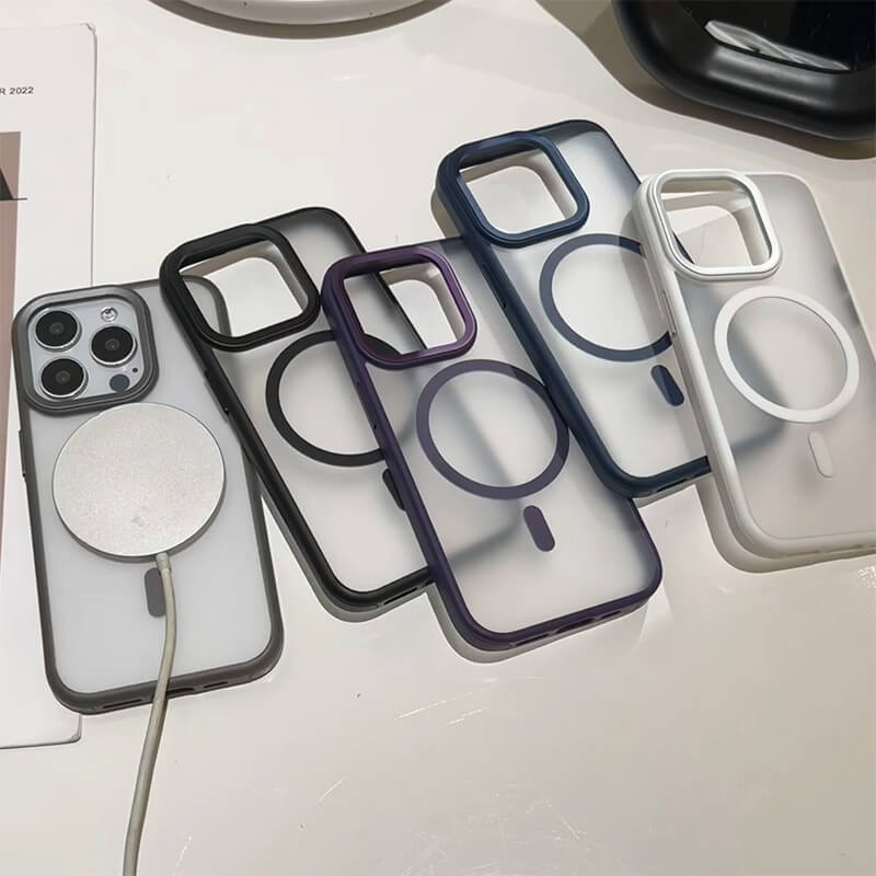 Phone 15 Clarity Series Magsafe Ultra Thin Anti-Fingerprint Back Case