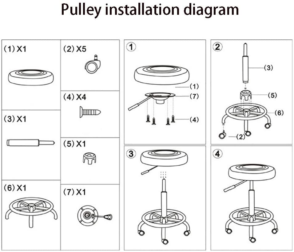 Stool Chair Home Stool Bar Stool Creative Simple High Chair Sponge Bar Stool Lift Stool Barstool - The Shopsite