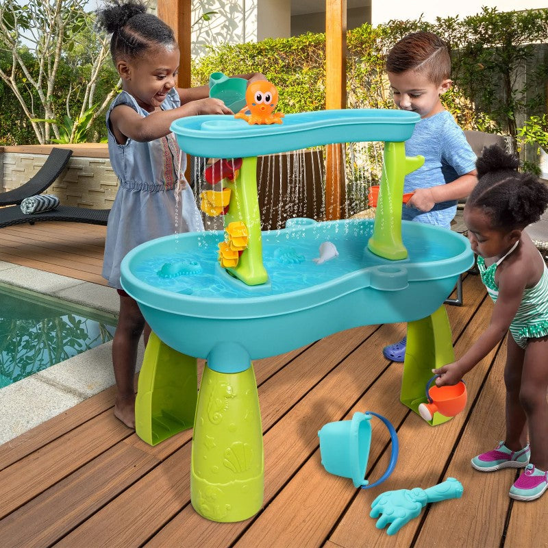 colorful toddler play table