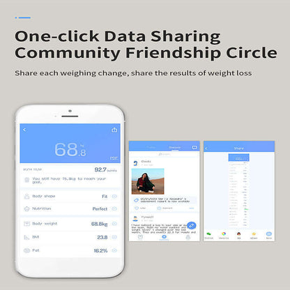 Bathroom Scales Bluetooth Body Fat Scale - The Shopsite