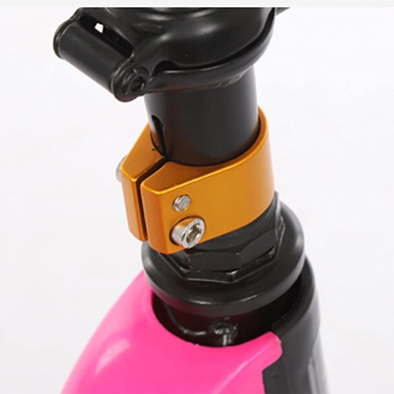 Scooter with rear foot brake