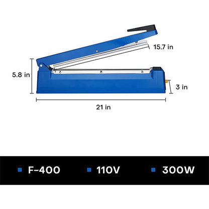 400mm 16 Inch Impulse Heat Sealer - The Shopsite