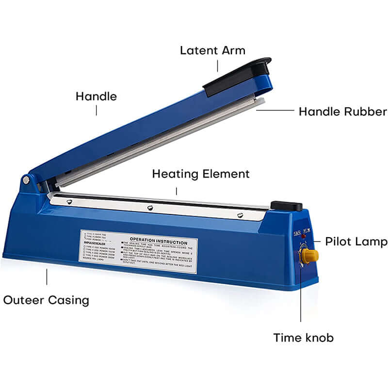 400mm 16 Inch Impulse Heat Sealer - The Shopsite