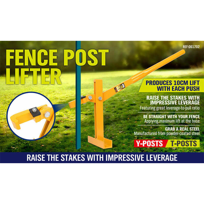 Metal star picket lifter