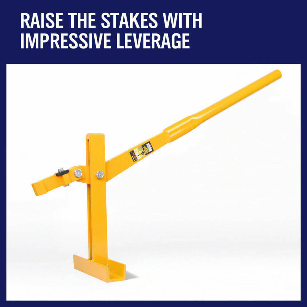 Zinc steel fence lifter