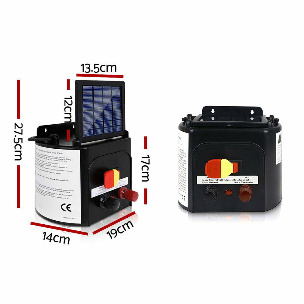 Lead acid battery powered energizer