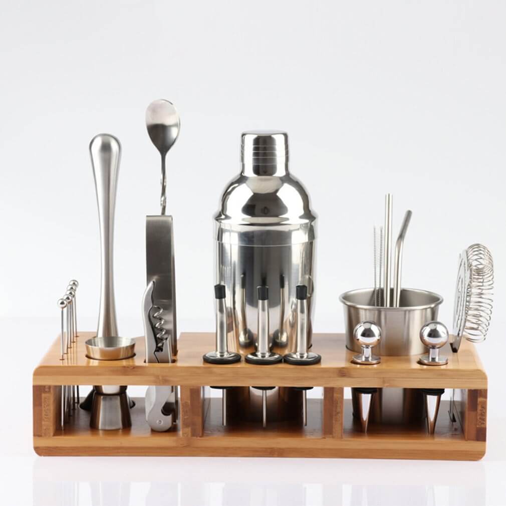 Cocktail Shaker Set 23Pcs 550Ml - The Shopsite