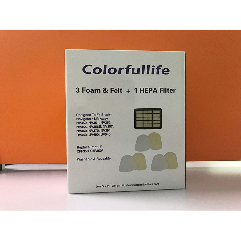 Vacuum Foam Felt Filter for Shark Navigator NV350-NV370