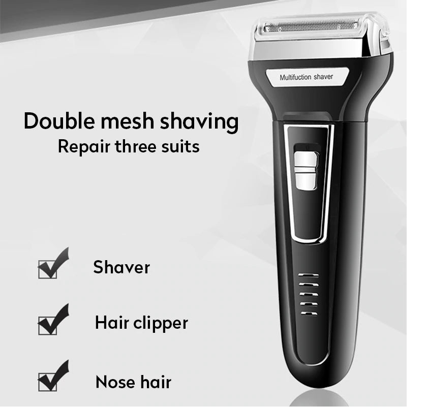 Nose hair trimmer included