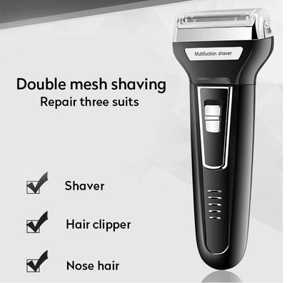 Nose hair trimmer included
