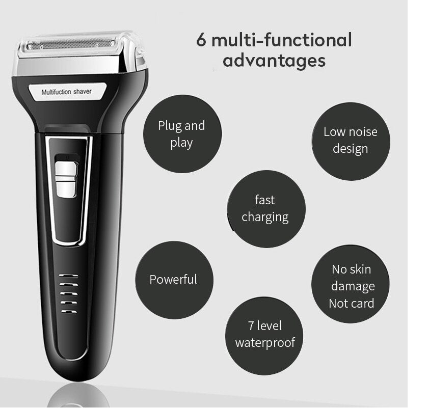 Mens rechargeable shaver
