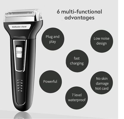 Mens rechargeable shaver